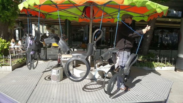 590 granada karussell aus gummireifen